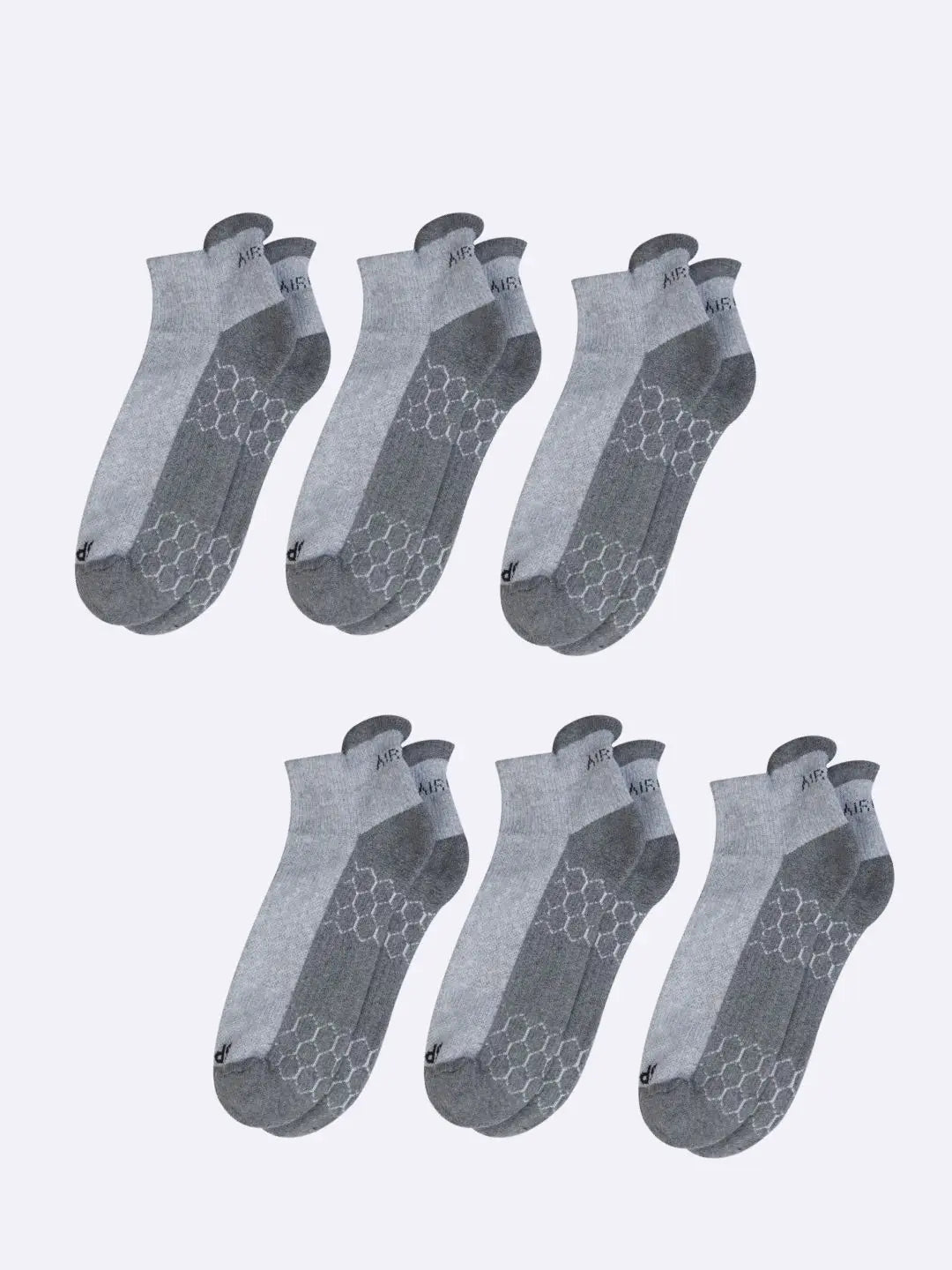 Durable sports socks with anti-slip technology for enhanced stability during active movements.